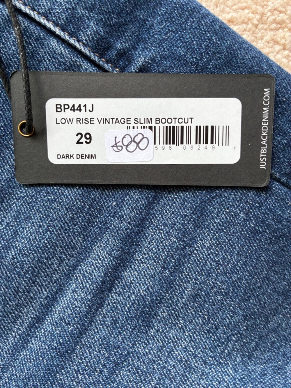 JBD Low Rise Vintage Slim Bootcut - Picture 10 of 10